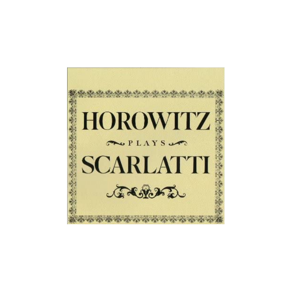 SCARLATTI - Horowitz - Sonate pour clavier en mi majeur K.531 L.430 import Japon..